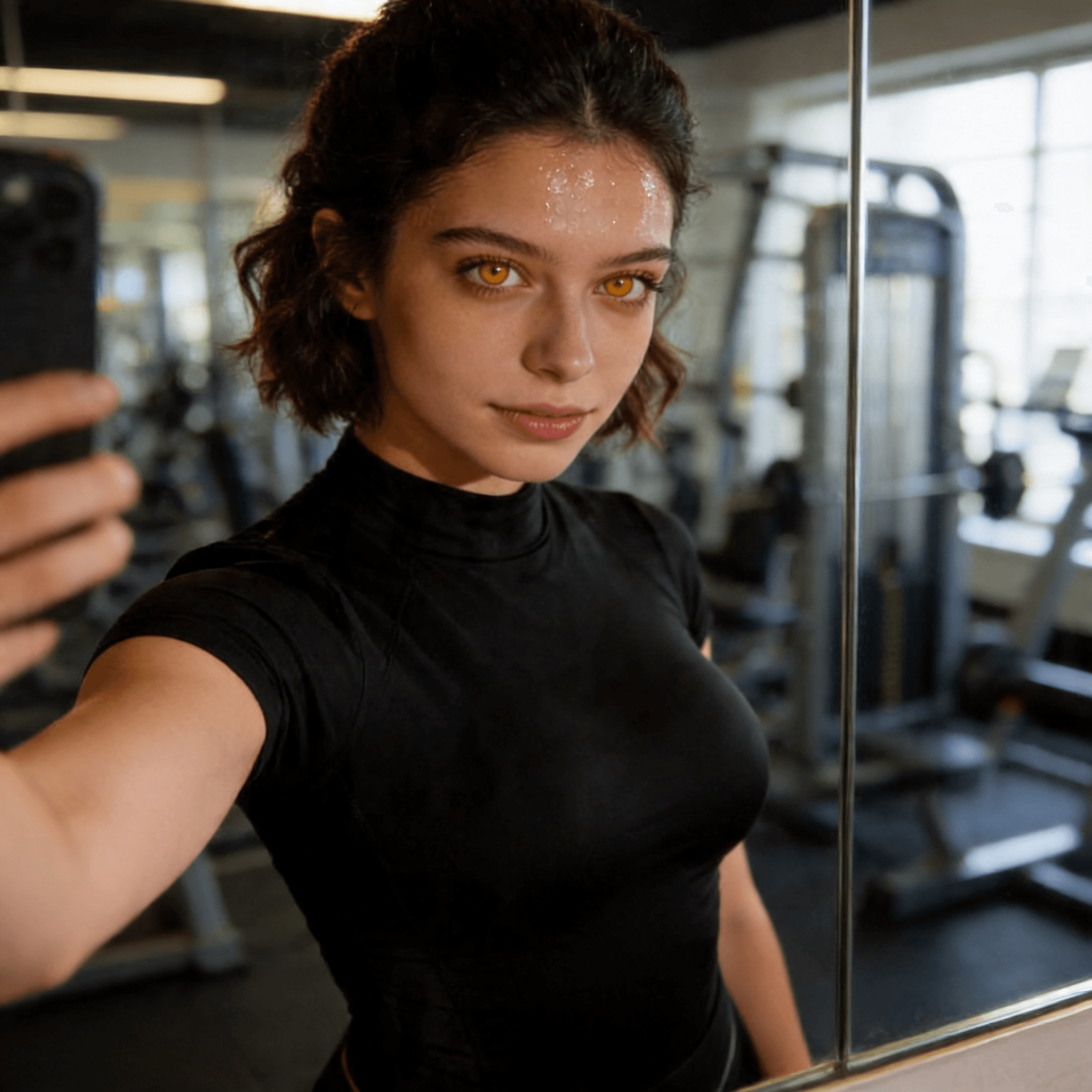 Anna — Gym Mirror Selfie