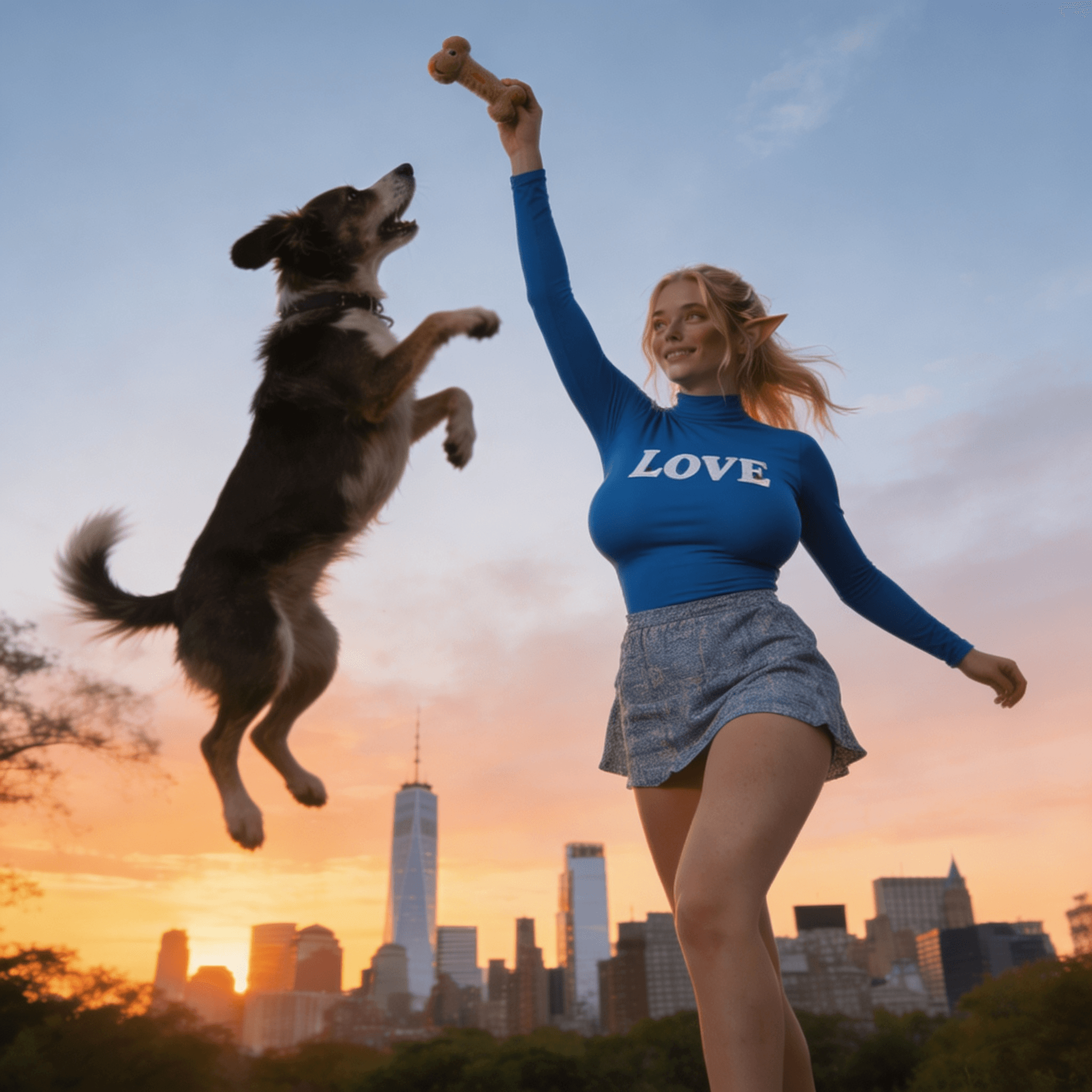 Elara — Play With Dog