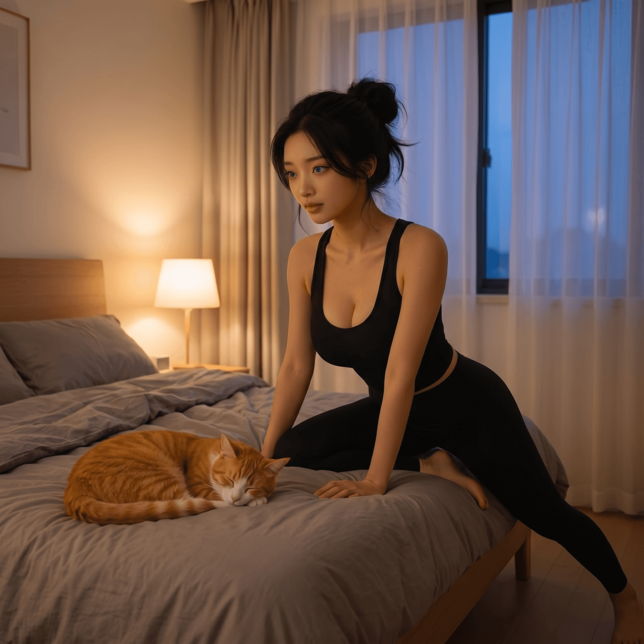 Mey — Strech On Bed 1