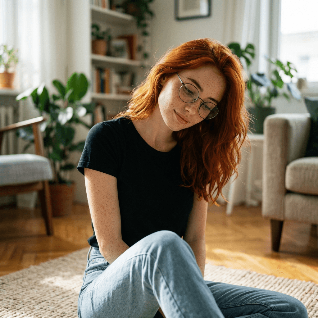 Scarlett — Sitting In Livingroom